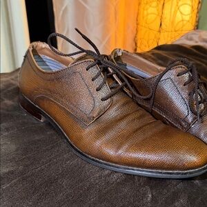 Robert Wayne Oxford Style Leather Men's Dress Shoes